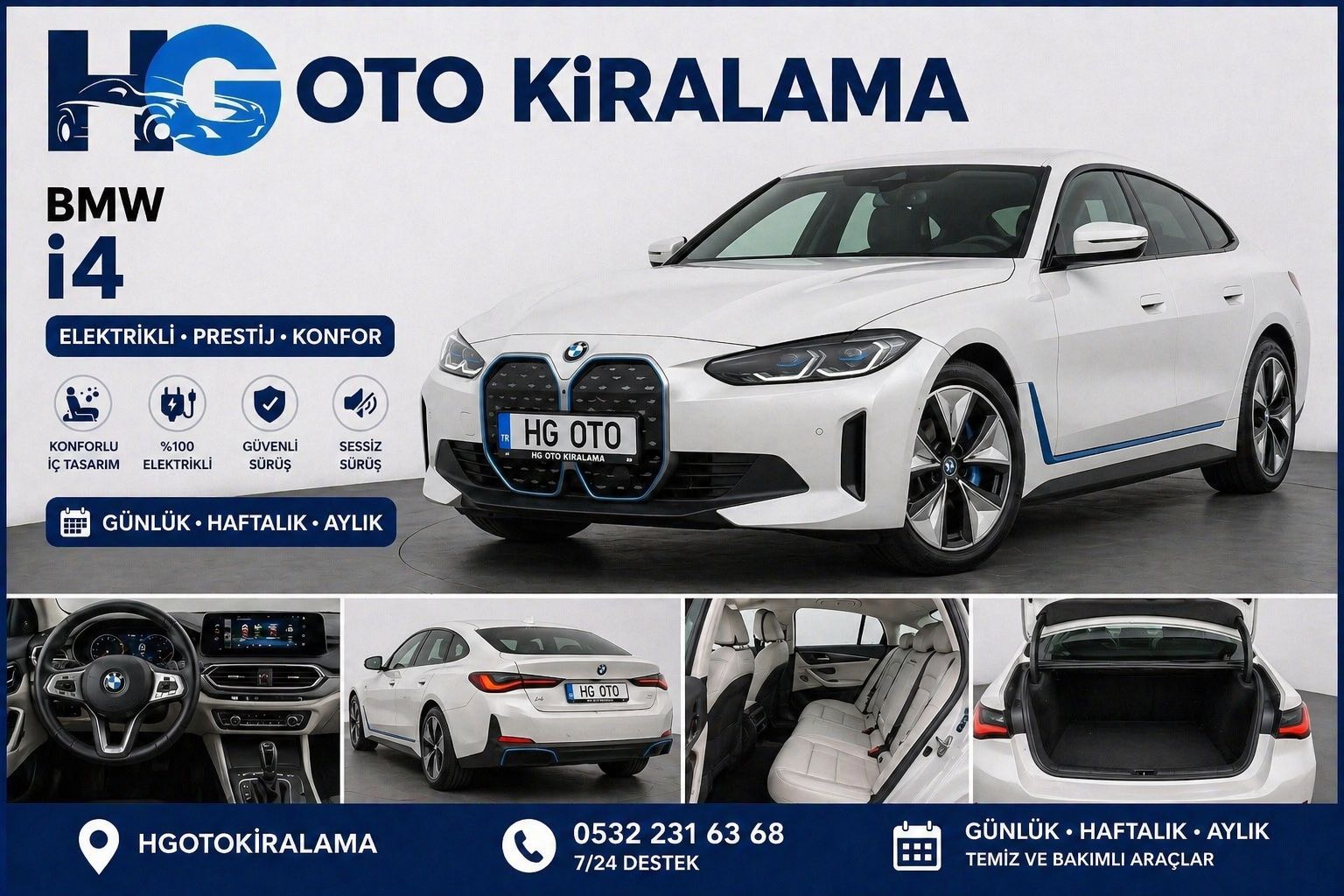Bmw i4 kiralama